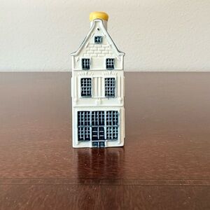 KLM Blue Delft Ceramic House